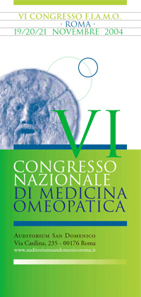 VI Congresso Nazionale FIAMO 2004