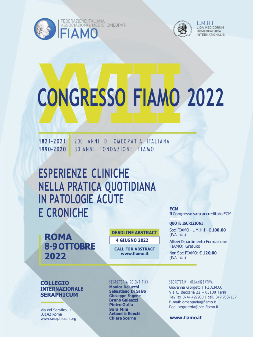 XVIII Congresso Nazionale FIAMO 2022